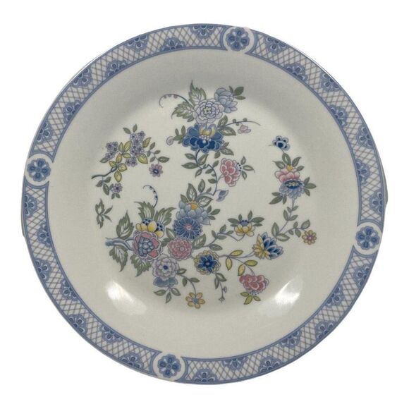 Vintage 1973 Royal Doulton Coniston H5030 Round Dinner Plate 10 5/8" Blue Lace - Picture 1 of 5